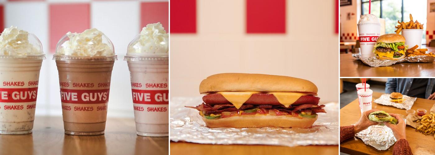 Five Guys Menu