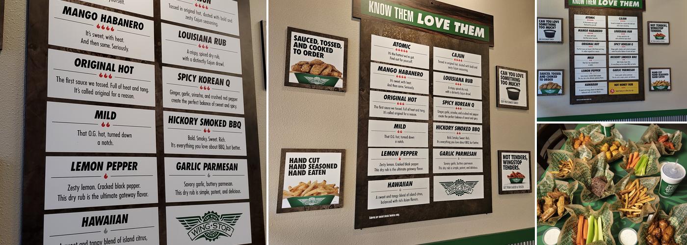 Wingstop Menu