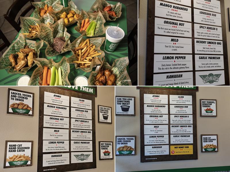 Wingstop Menu