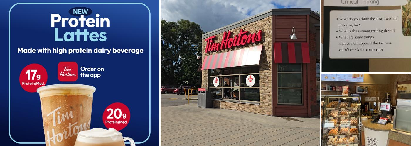 Tim Hortons Menu