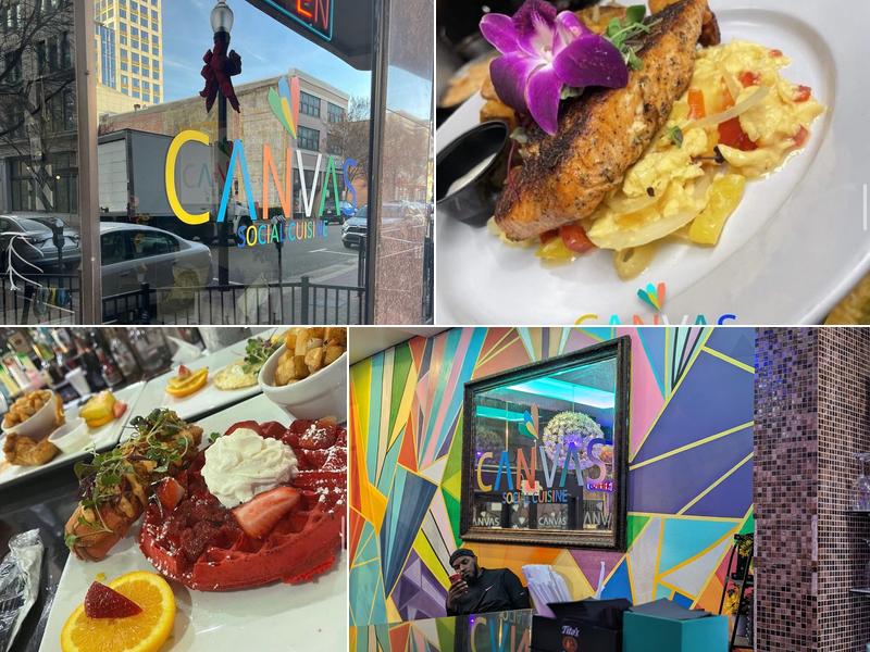 Canvas Social Cuisine 411 Granby St, Norfolk