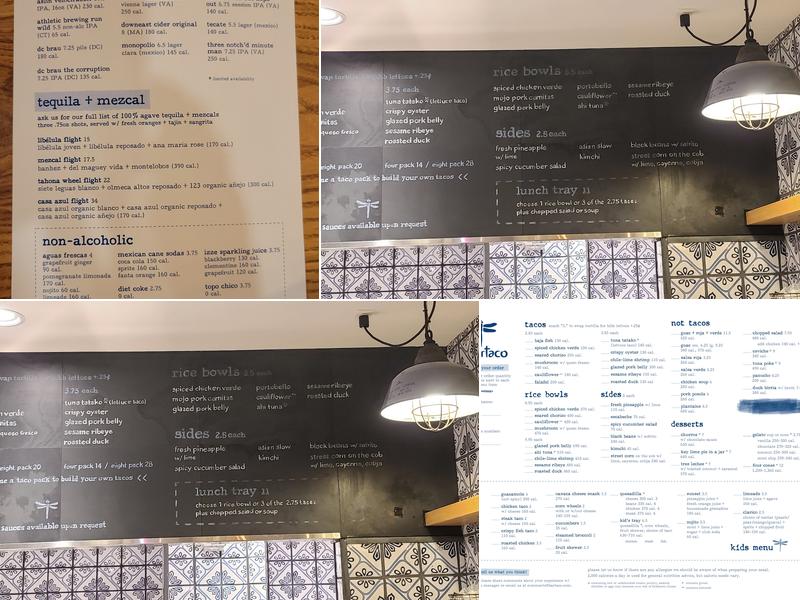 bartaco Menu
