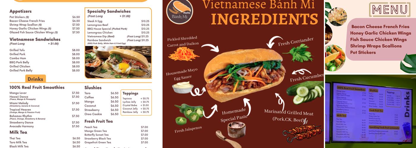 Hello Banh Mi Kirkland Menu