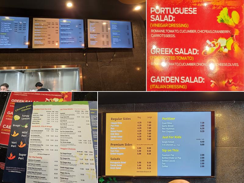 Barcelos Flame Grilled Chicken- Aviation Menu