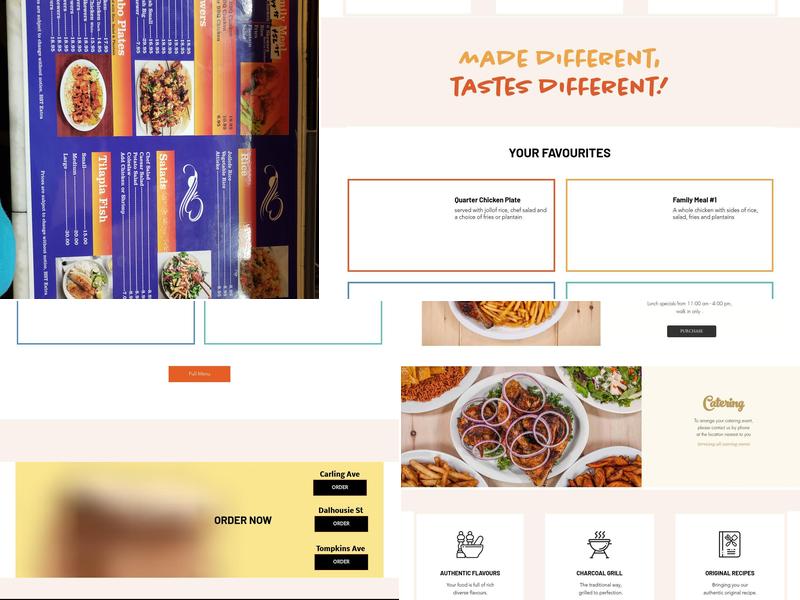 African BBQ House Menu