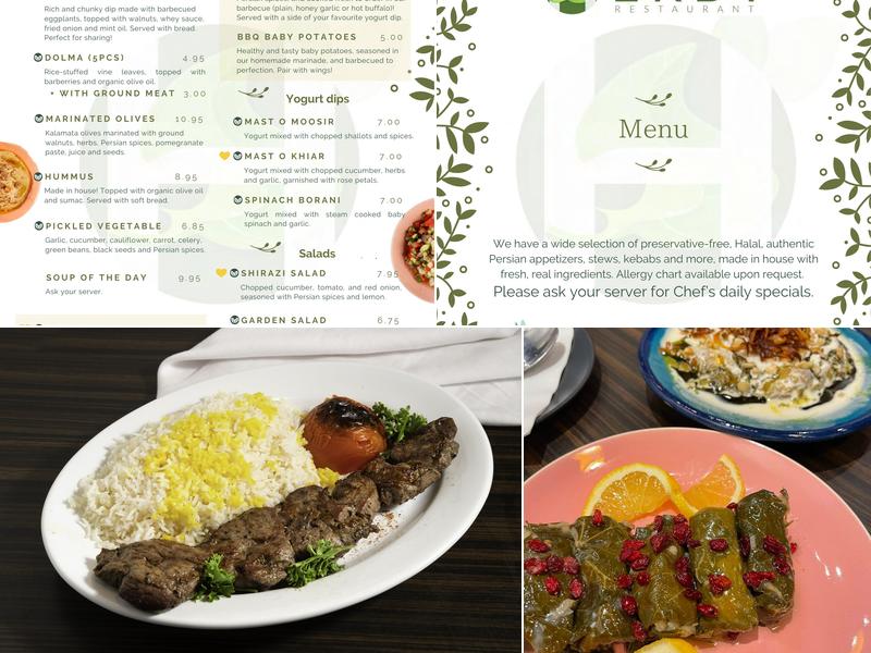Herby Restaurant Menu