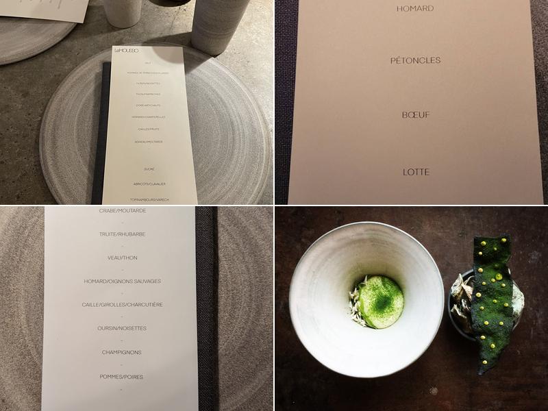 Le Mousso Menu