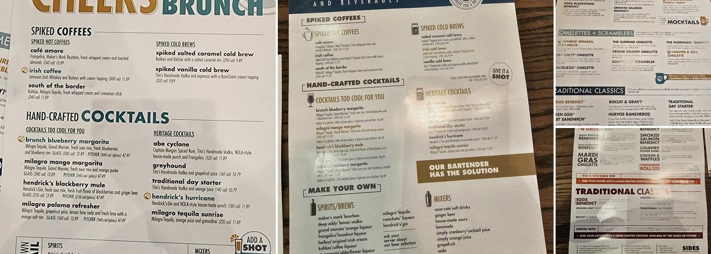 Another Broken Egg Cafe Menu