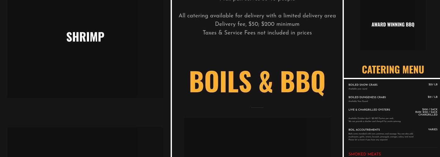 Nola Crawfish King Seafood & catering Menu