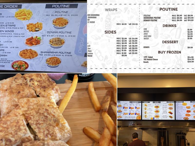 Shawarma & pizza zone Menu