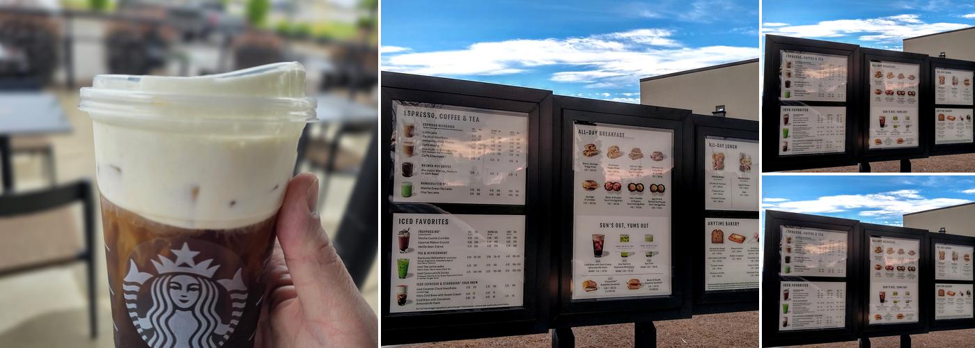 Starbucks Menu