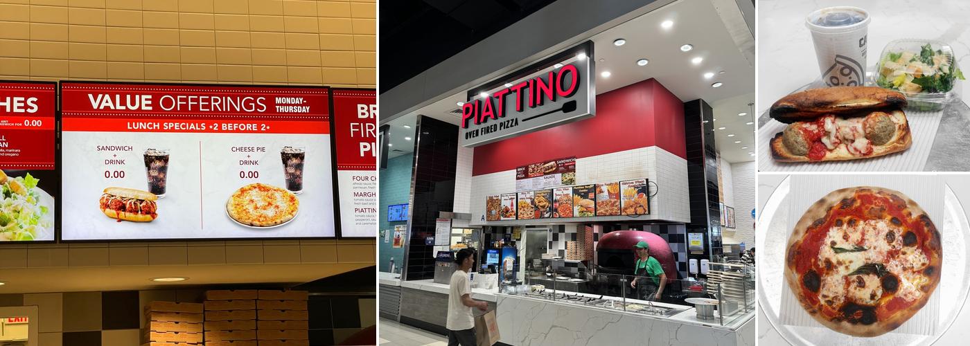 Piattino Oven Fired Pizza