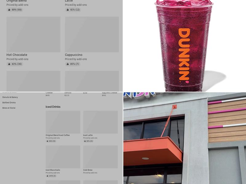 Dunkin' Menu