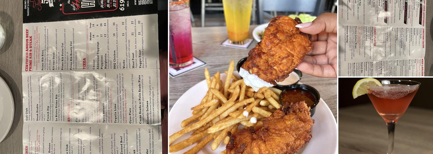 Junction 52 Bar & Grill Menu