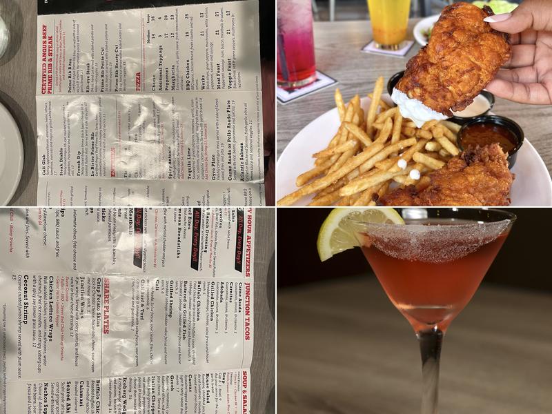 Junction 52 Bar & Grill Menu