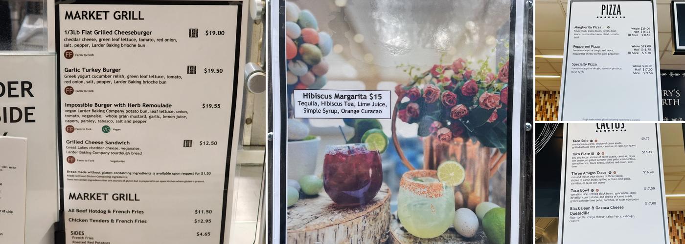 1919 Cafe - Huntington Library and Gardens Menu