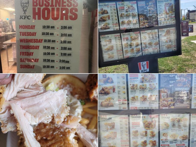 KFC Menu
