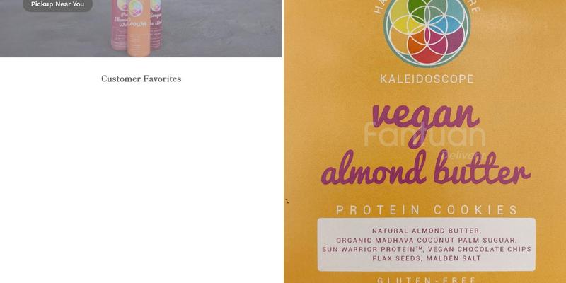 Kaleidoscope Juice CASA Menu