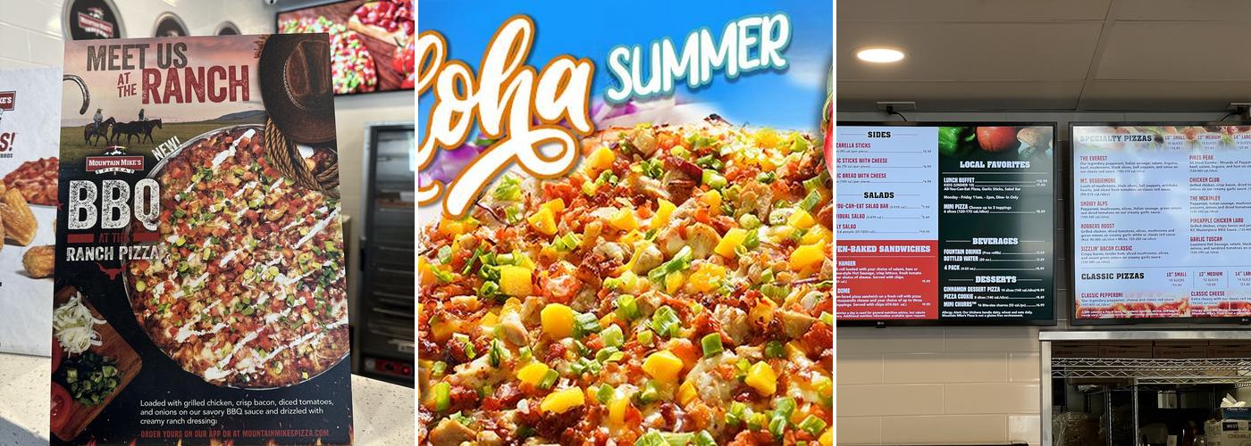 Mountain Mike's Pizza Menu