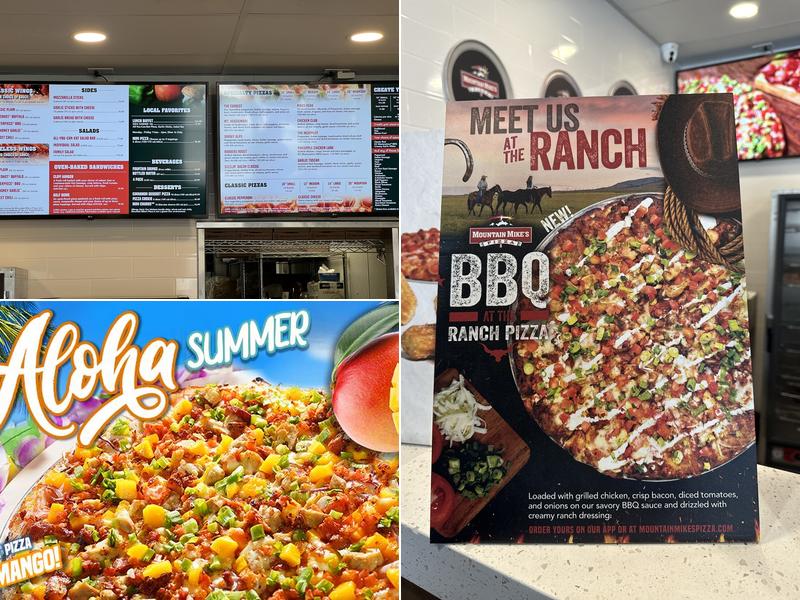 Mountain Mike's Pizza Menu