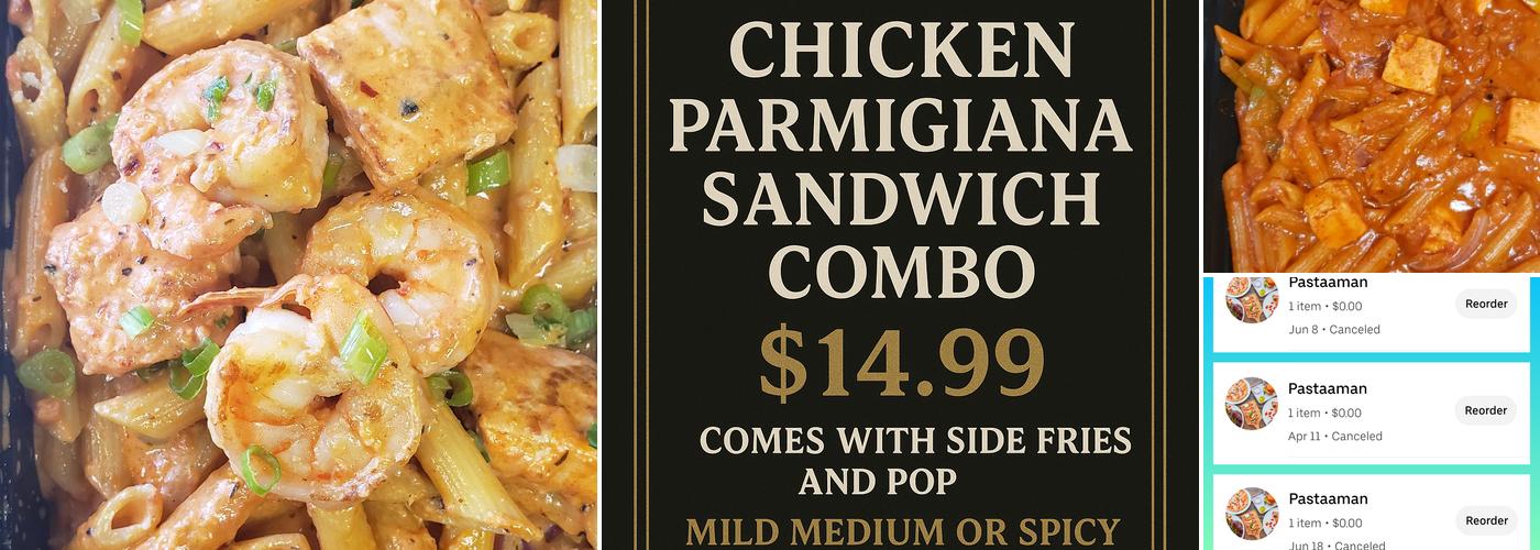 Pastaaman + Menu