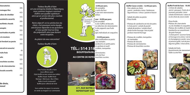 Bouffe À Faim Menu