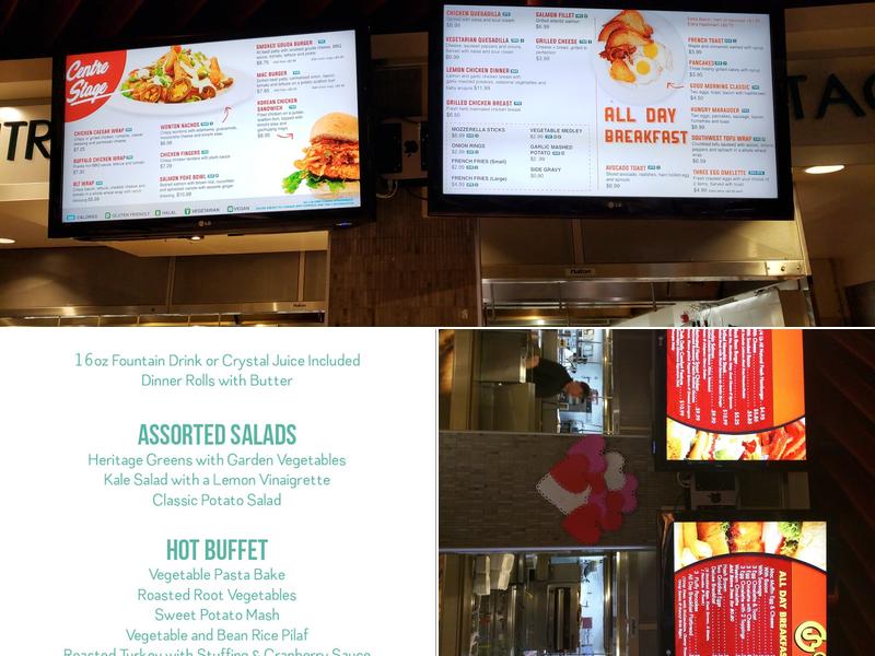 Centro Menu