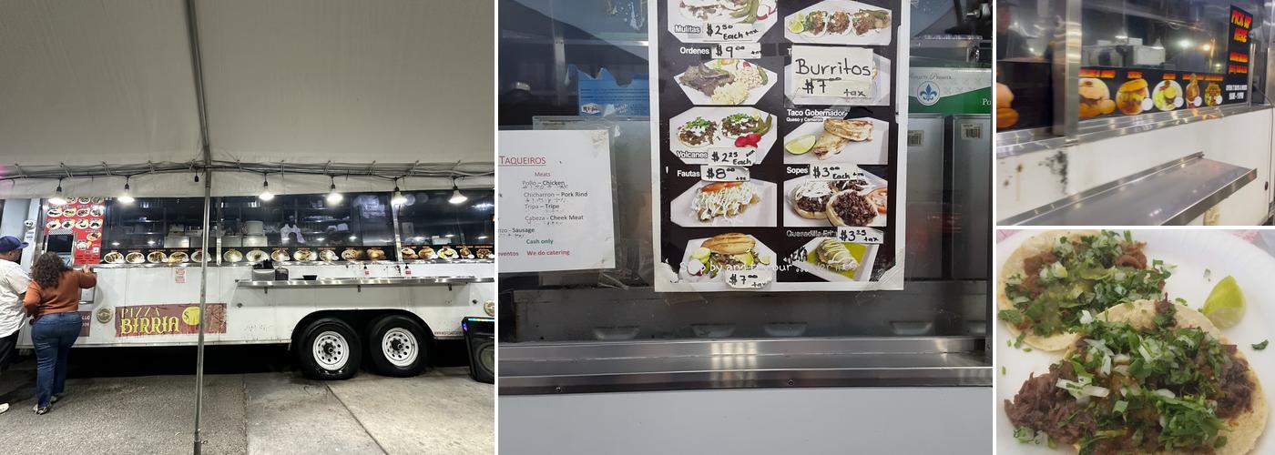 Los Taqueiros Ming Menu