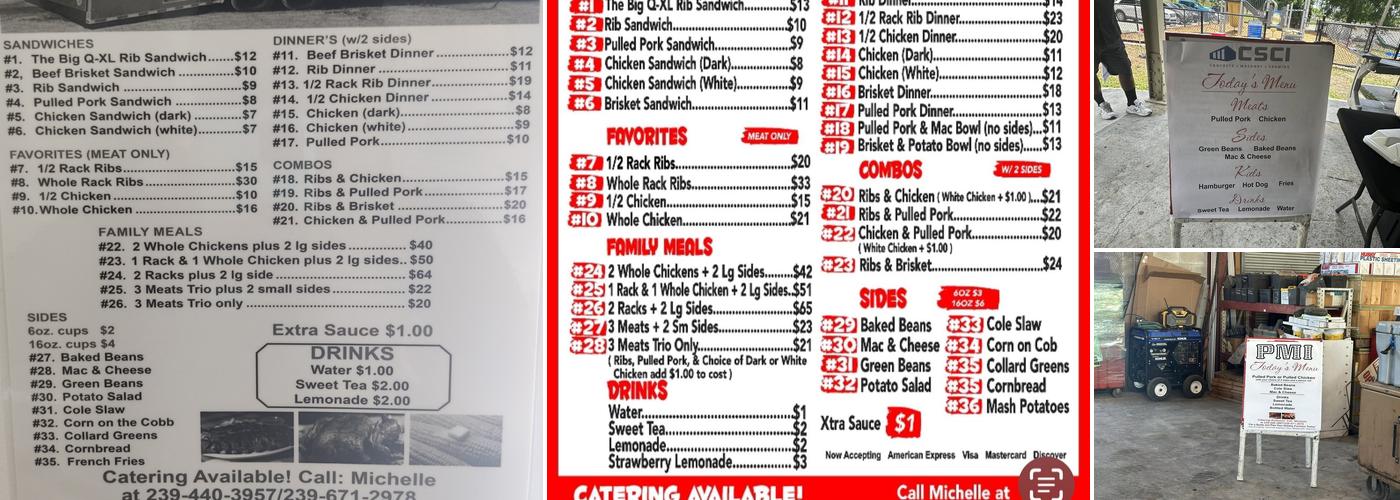 Big Smoke BBQ & Catering Menu