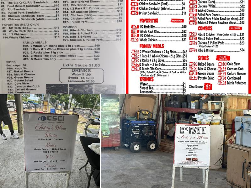 Big Smoke BBQ & Catering Menu