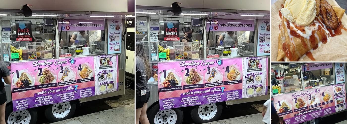 VIVA LA VIDA CREPES (Figueroa) Menu