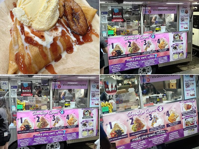 VIVA LA VIDA CREPES (Figueroa) Menu