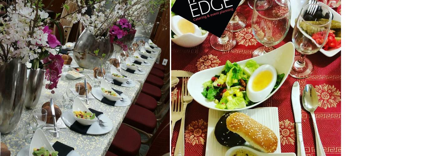 Tasty Edge Events Menu