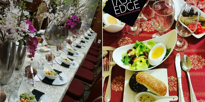 Tasty Edge Events Menu