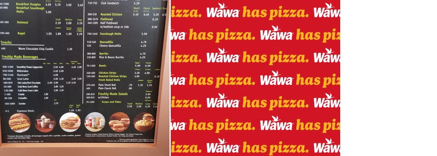 Wawa Menu