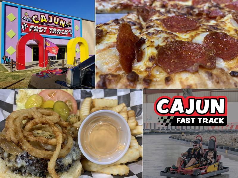 Filling Station Cafe inside Cajun Fasttrack Arcade