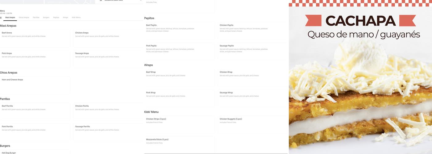 FRITOS FACTORY Menu