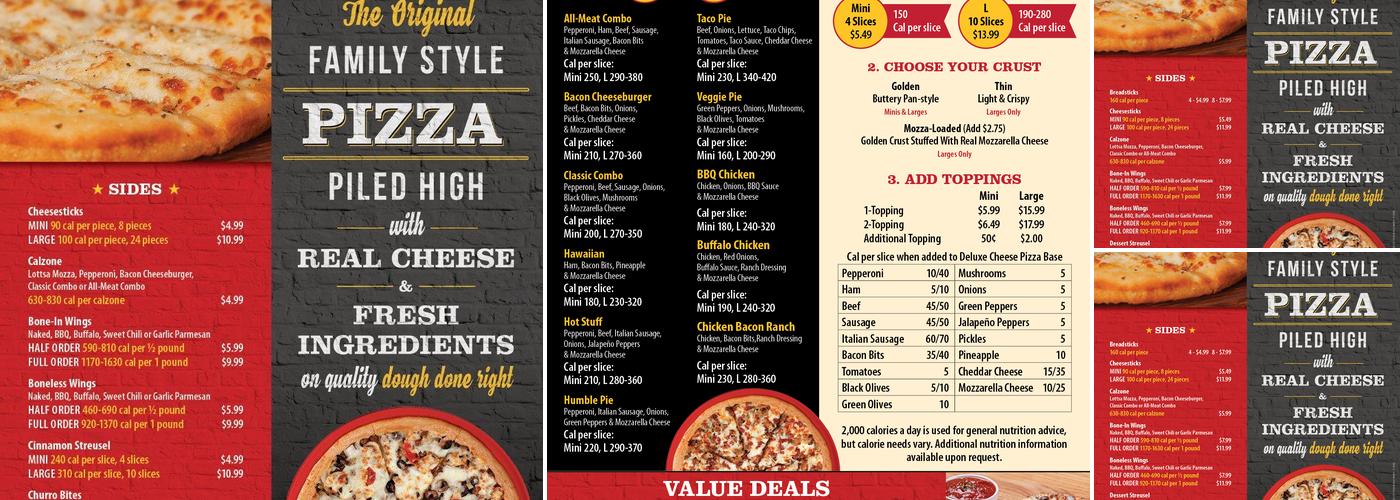 Godfather's Pizza Express Menu