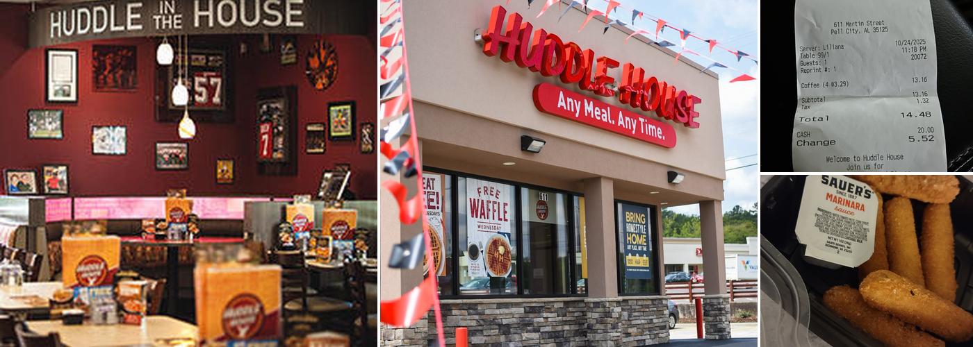 Huddle House Menu