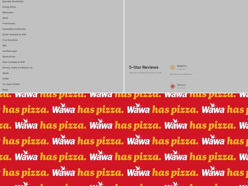 Wawa Menu