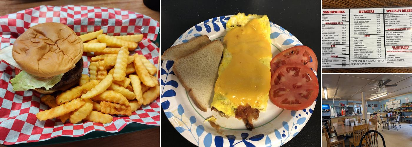 Hole in the Wall Menu