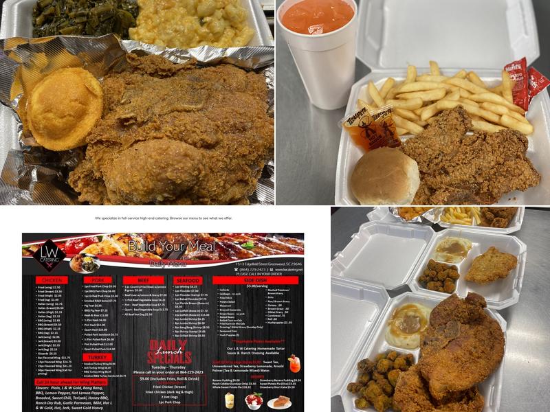 L&W Catering Menu