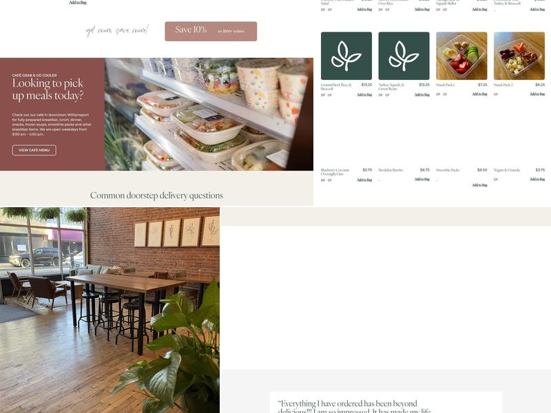 Kitchen Repose Menu