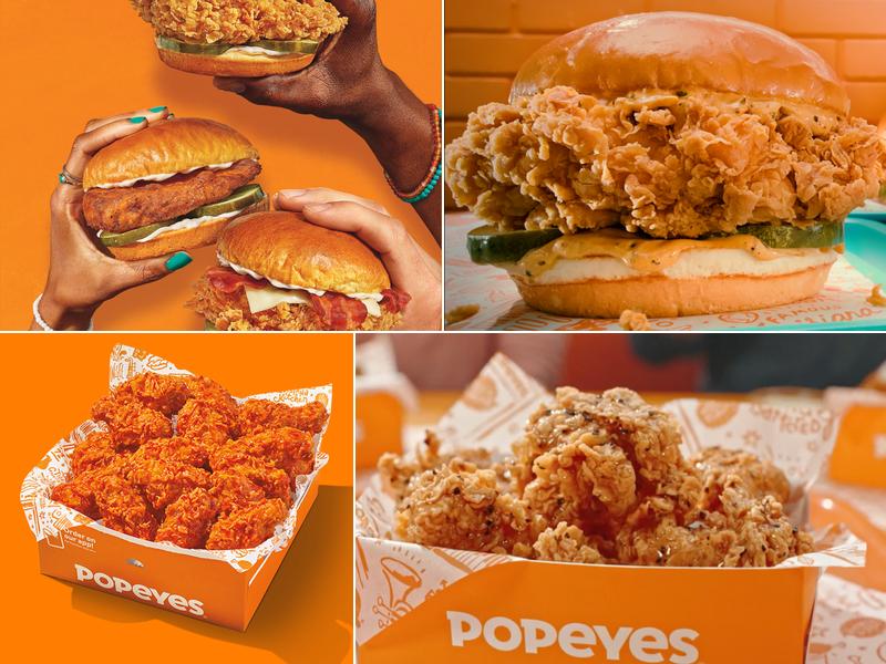 Popeyes Louisiana Kitchen Menu