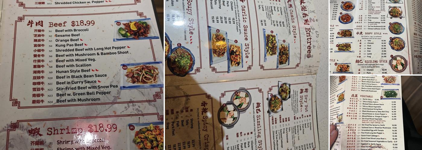 Red Chili Restaurant (Binghamton) Menu