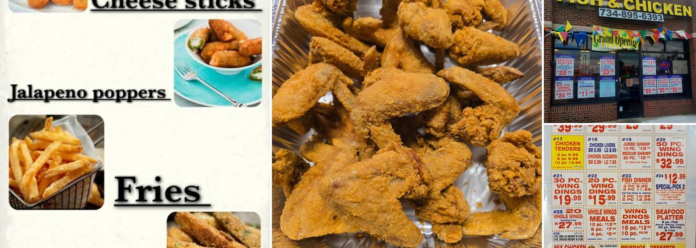 nu wayz fish & chicken Menu