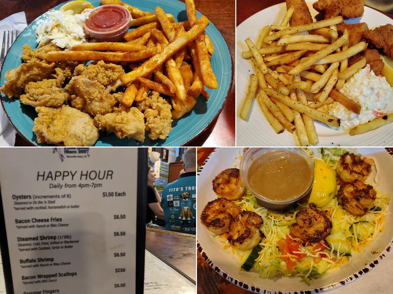 On The Half Shell Menu