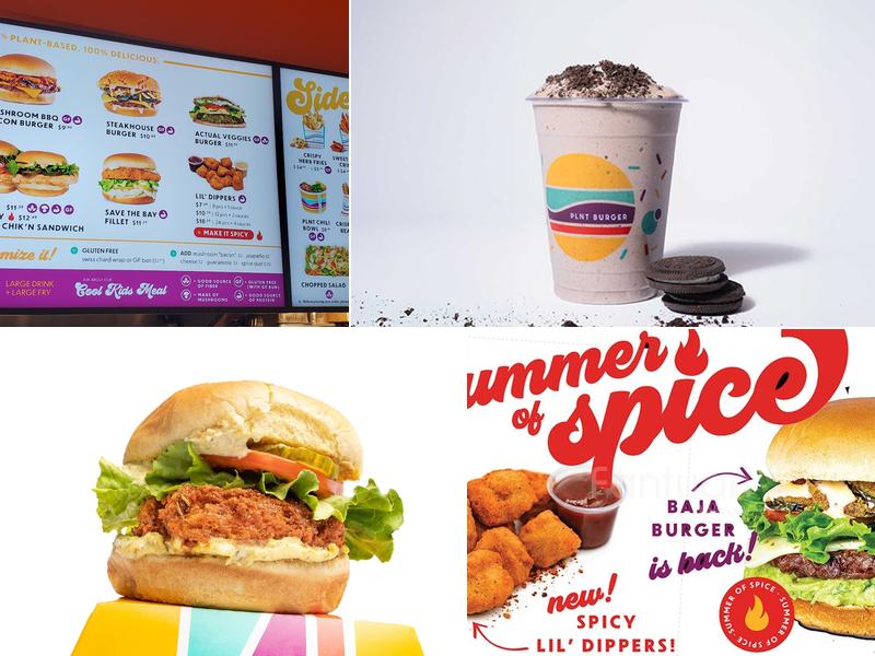 PLNT Burger Menu