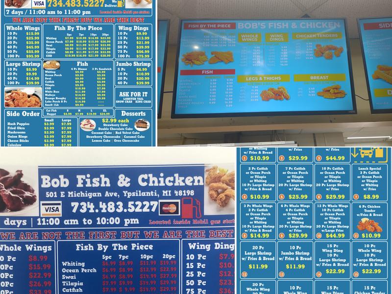 Krispy Krunchy Chicken Menu
