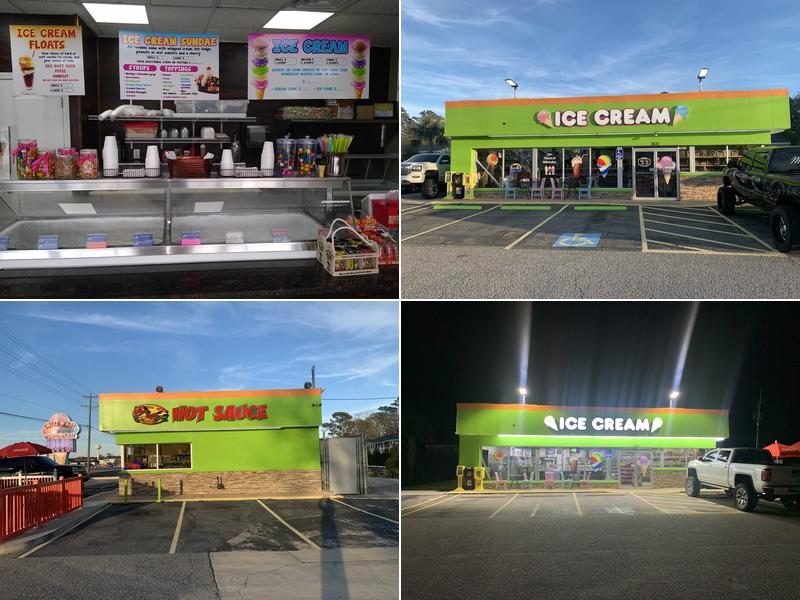 Sweet And Hot Ice Cream 1611 US-17 BUS, Myrtle Beach